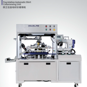 Four Station Automatic Shirt Collar Sewing Unit